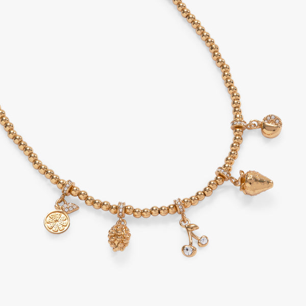 ayami jewelry チャーム Haydée Textured Charm Necklace – Sterling Forever