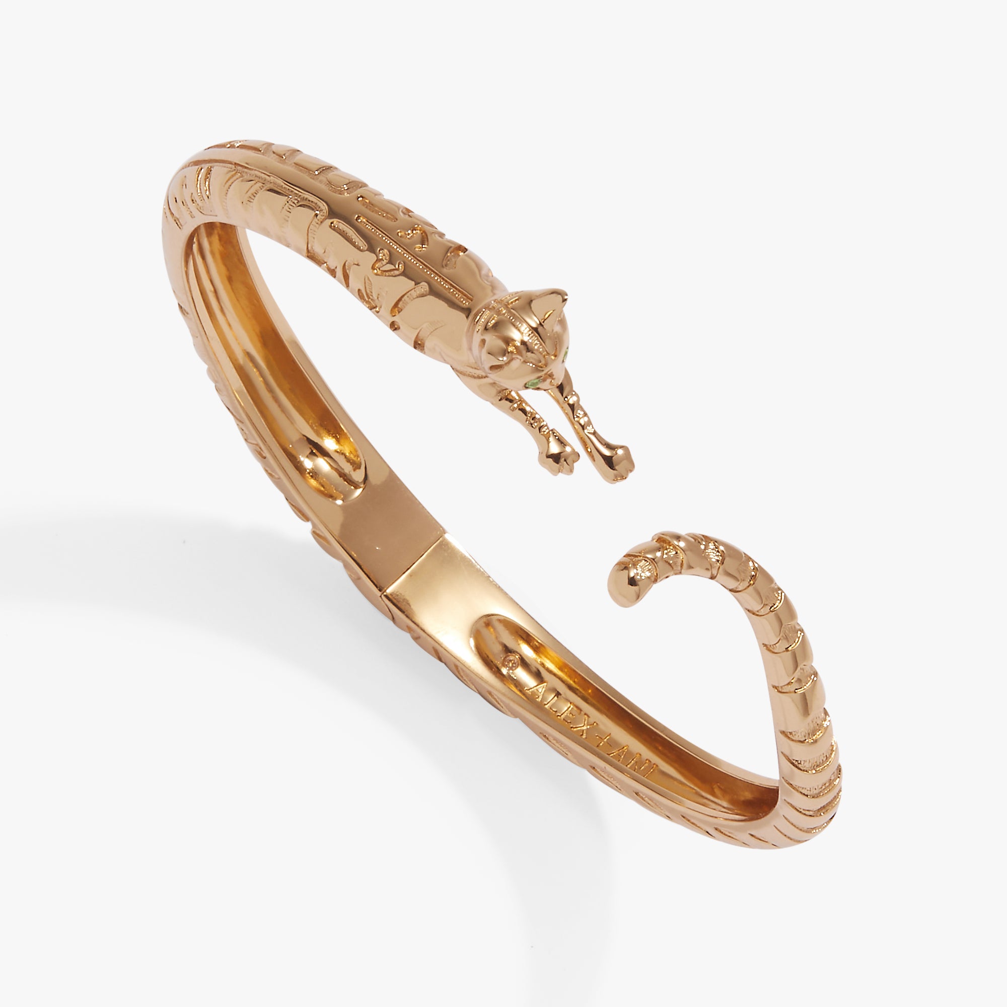 Tabby Cat Hinged Cuff