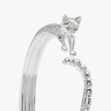 Tabby Cat Hinged Cuff