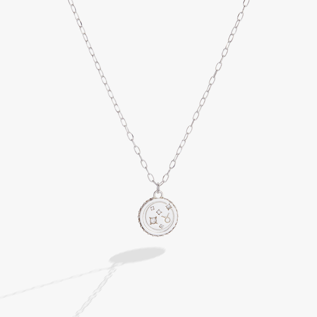 Long Necklace Taurus Zodiac Sign Astrology Pendant Necklaces 30pcs-N156