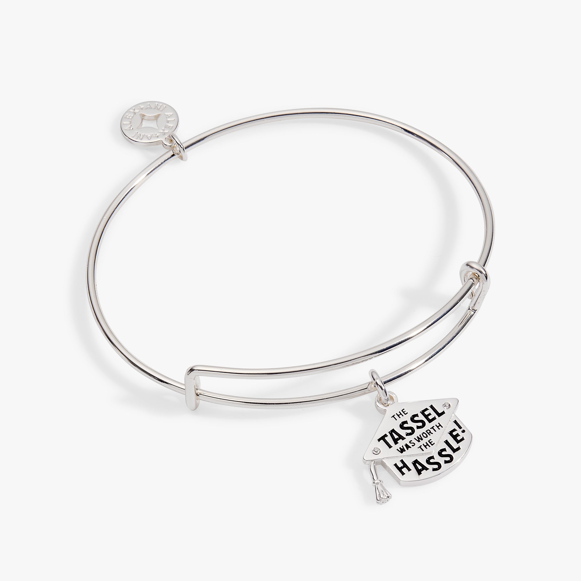 "The Tassel is Worth the Hassle" Charm Bangle