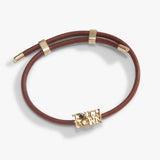 'Touchdown' Corded Slider Bracelet