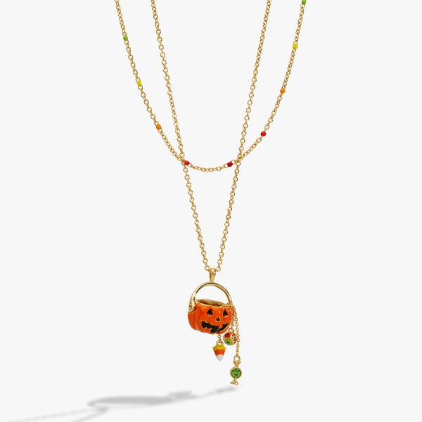 アクセサリー Octi Layered  Pendant Necklace trick-or-treat-layered-