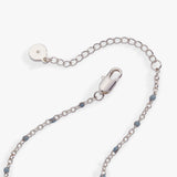 Tufted Titmouse Bird Beaded Bolo Bracelet