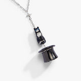 Tuxedo Cat Y Necklace
