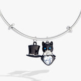 Tuxedo Cat Charm Bangle