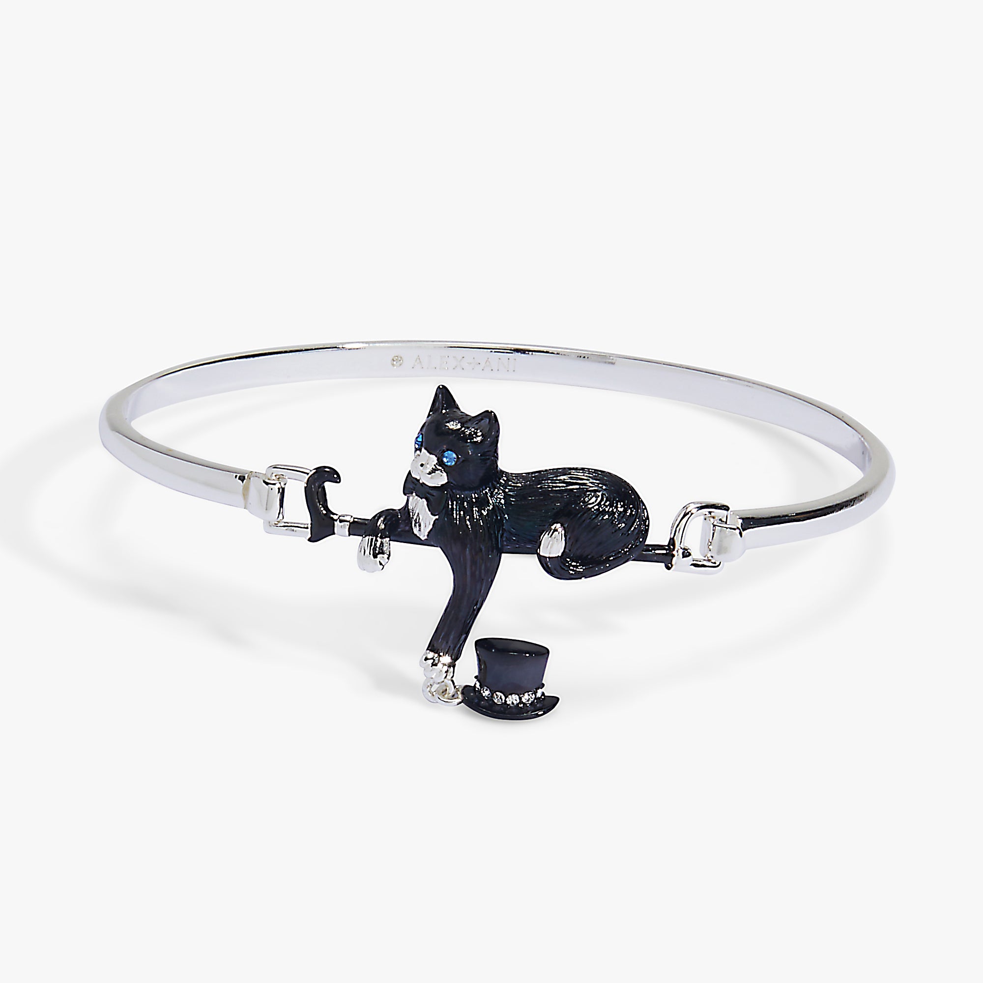 Tuxedo Cat Tension Bangle