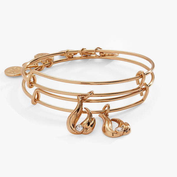 Longinus. bangle × ring (アクセサリー2点セット) twin-flame-bff-charm-bangle-