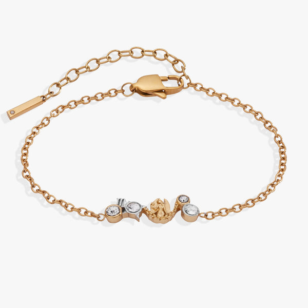 アクセサリー ALT-S Link Circle Bracelet Solid 22k Circle Link Bracelet– Big Oh Bijoux
