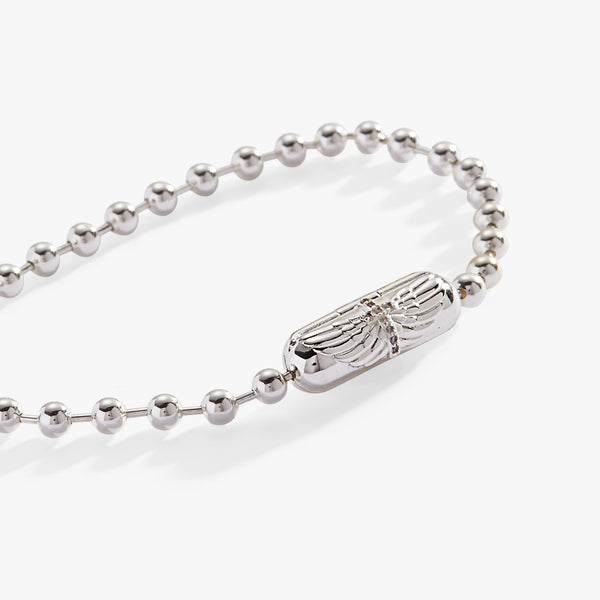 アクセサリー LOINARMIS iron cross ball chain bracelet Sterling Silver Iron Cross Bracelet - Etsy