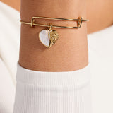Wings of Protection Charm Bangle