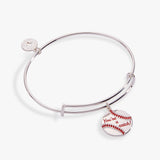 "You're a catch" Baseball Charm Bangle