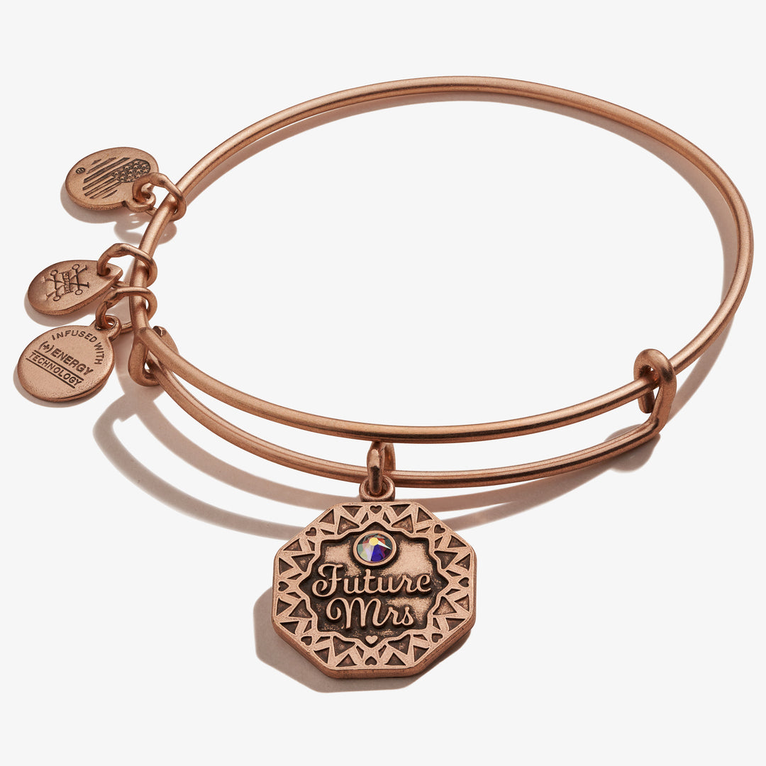 "Future Mrs." Charm Bangle Bracelet - Alex and Ani – ALEX AND ANI