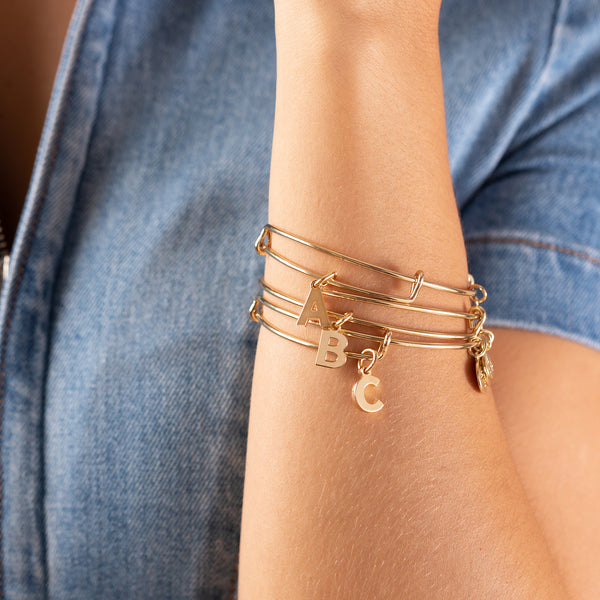 Alex And Ani Peanuts Charlie Brown Valentine Charm Bangle Shiny Gold