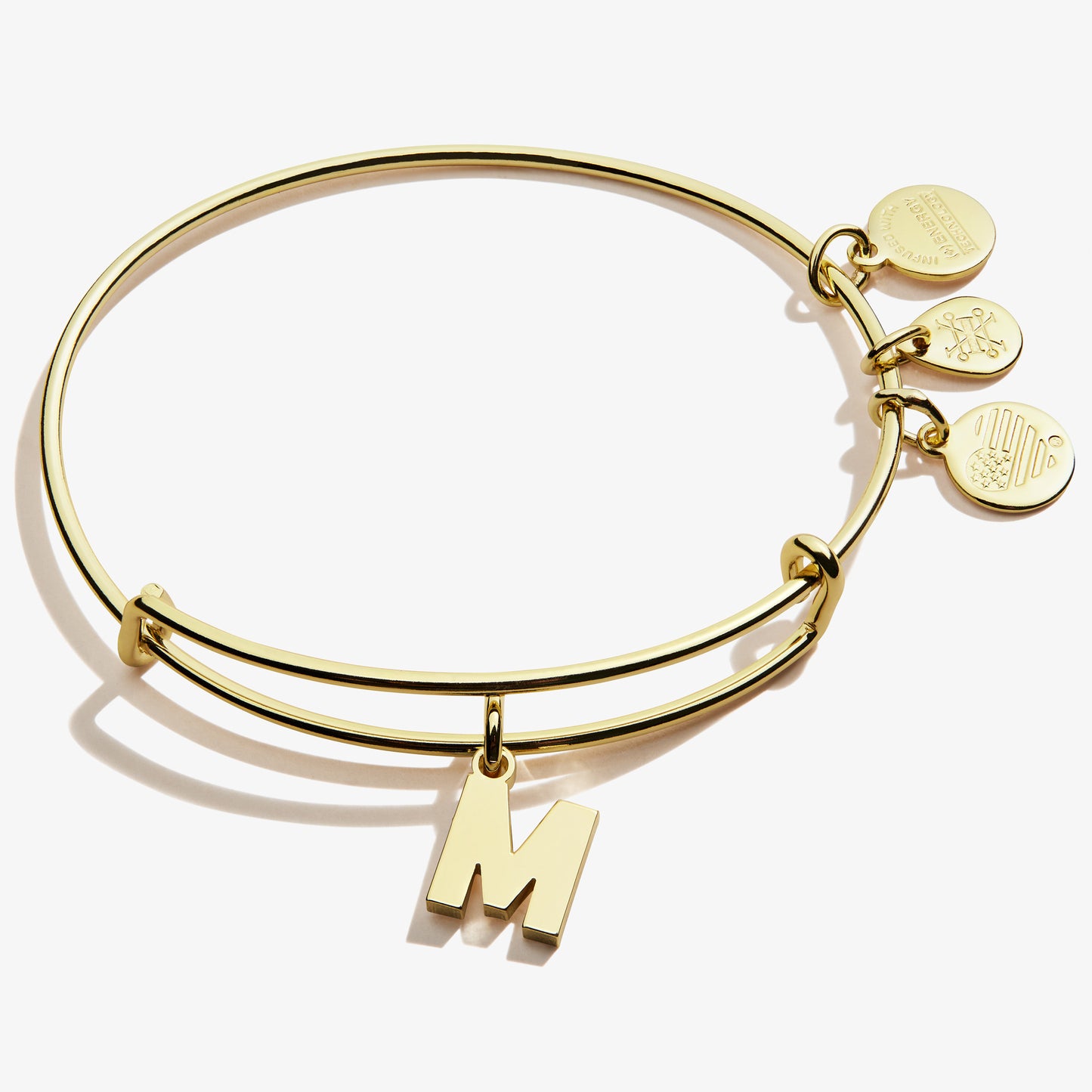 Alex and ani m initial bracelet Clearance