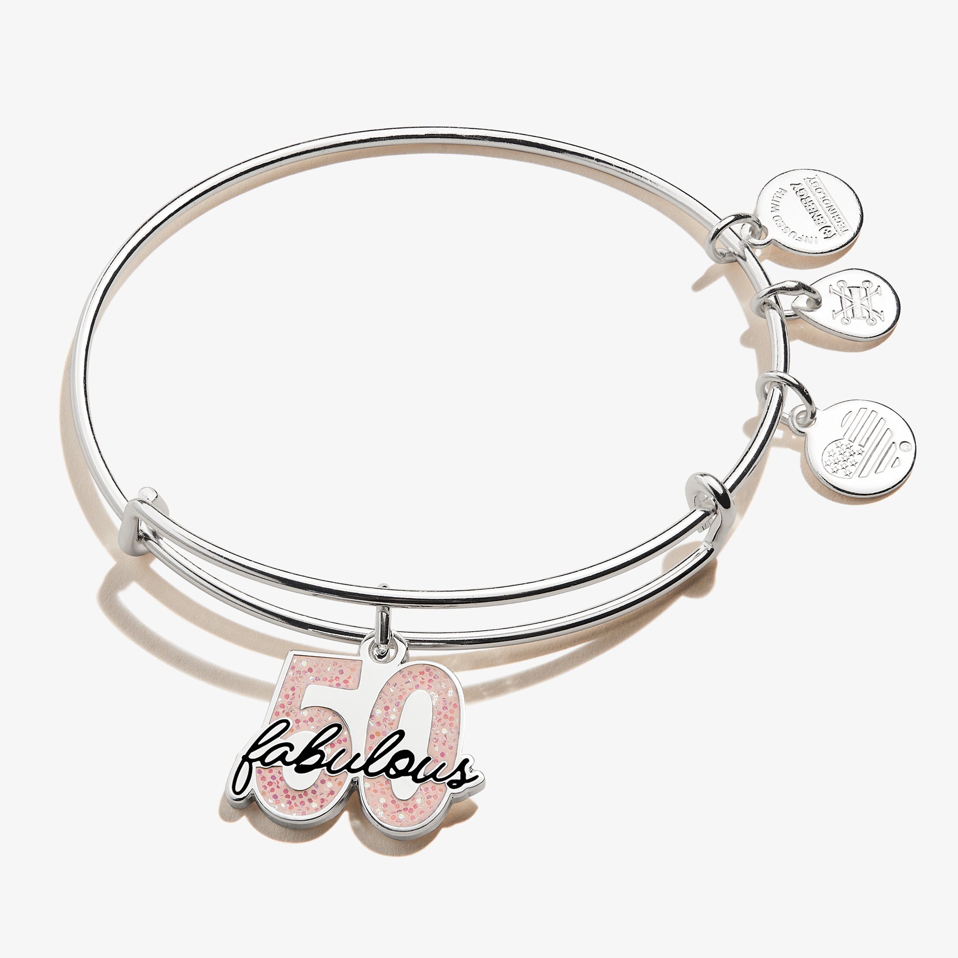 Alex and Ani 'Fabulous 50' Charm Bangle