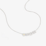 Daisy + 'Mom' Necklace