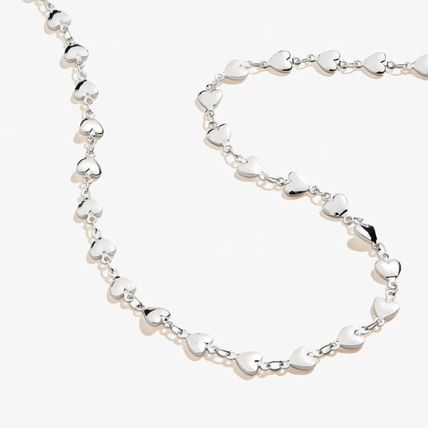 ネックレス・ペンダント Heart Chain Link Necklace #5802 Large Multi Link Chain & Heart Pendant Necklace – eklexic