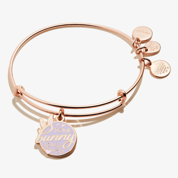 人気コラボ！【ALEX+ANI】Bunny Beaded Bangle Some Bunny Loves You' Charm Bangle - Alex and Ani – ALEX AND ANI