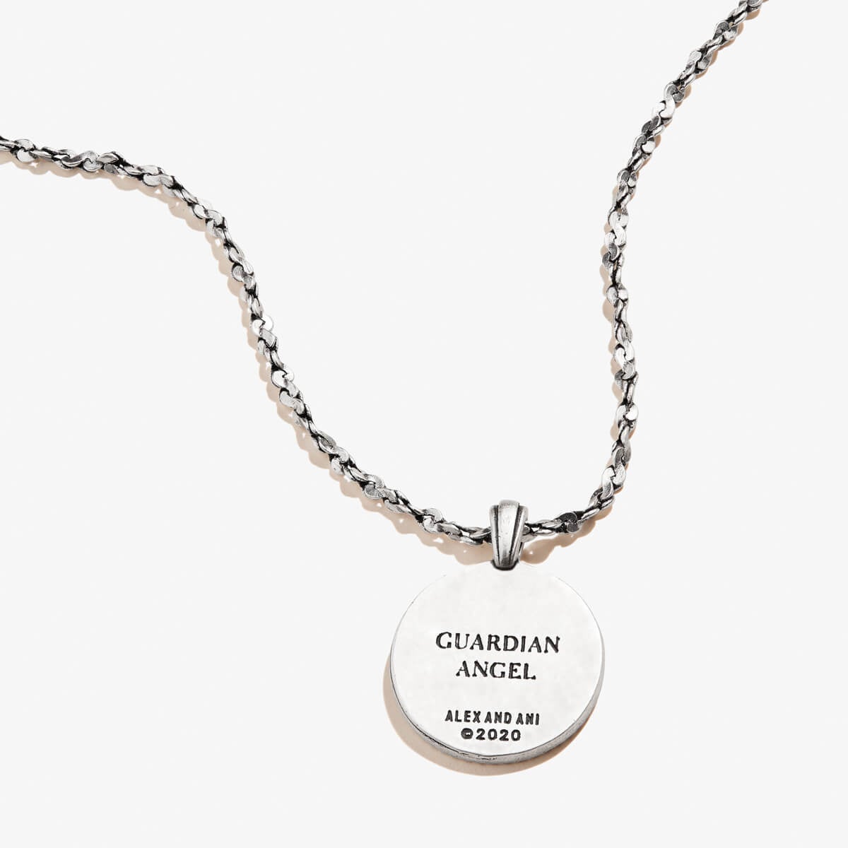Guardian Angel Duo Charm Necklace