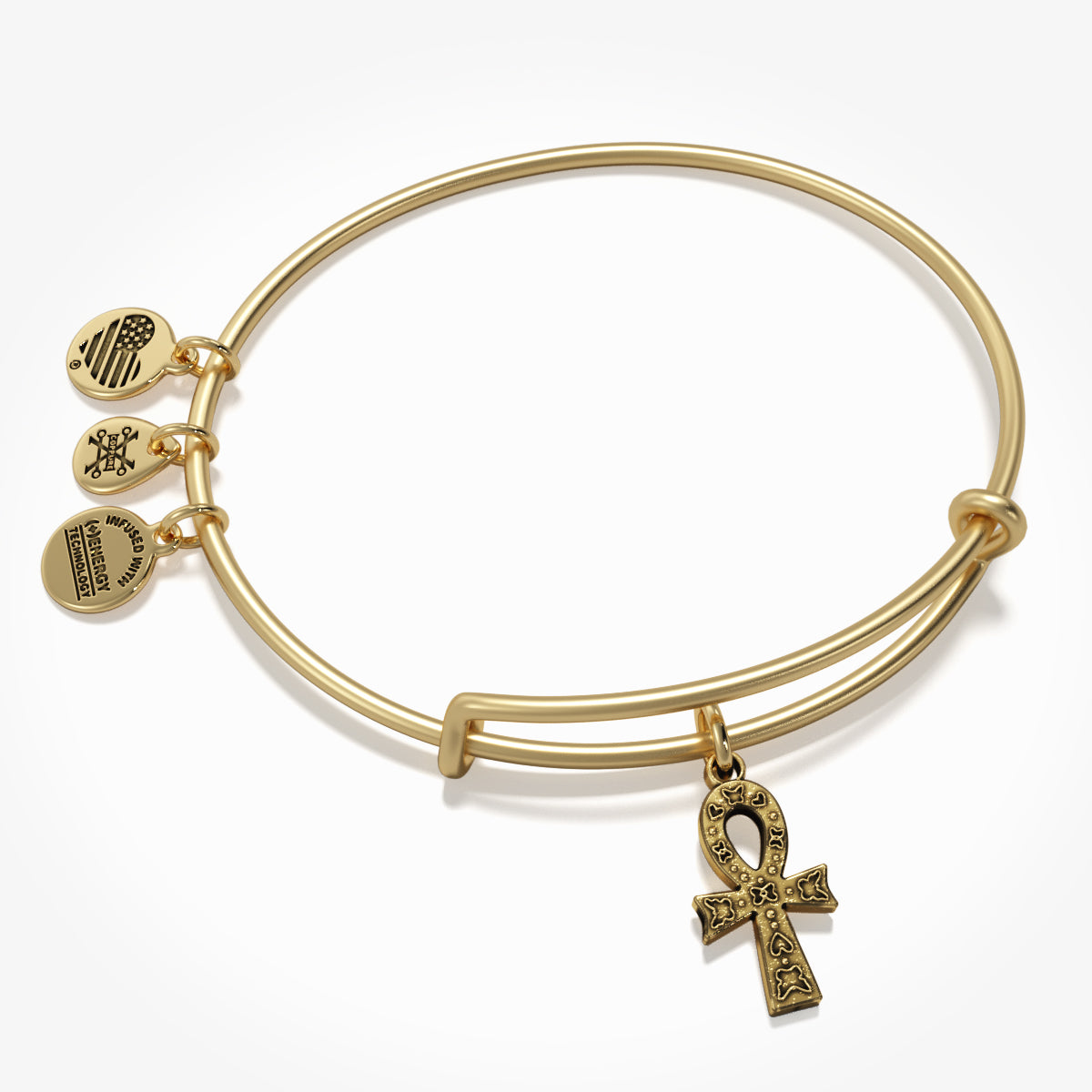 Ankh Charm Bangle Bracelet Alex and Ani – ALEX AND ANI