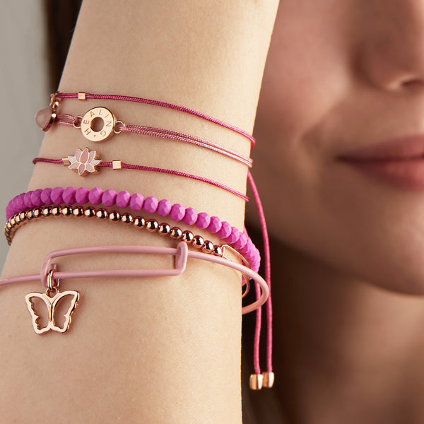 Butterfly Charm Bangle Bracelet, Pink Alex and Ani – ALEX AND ANI