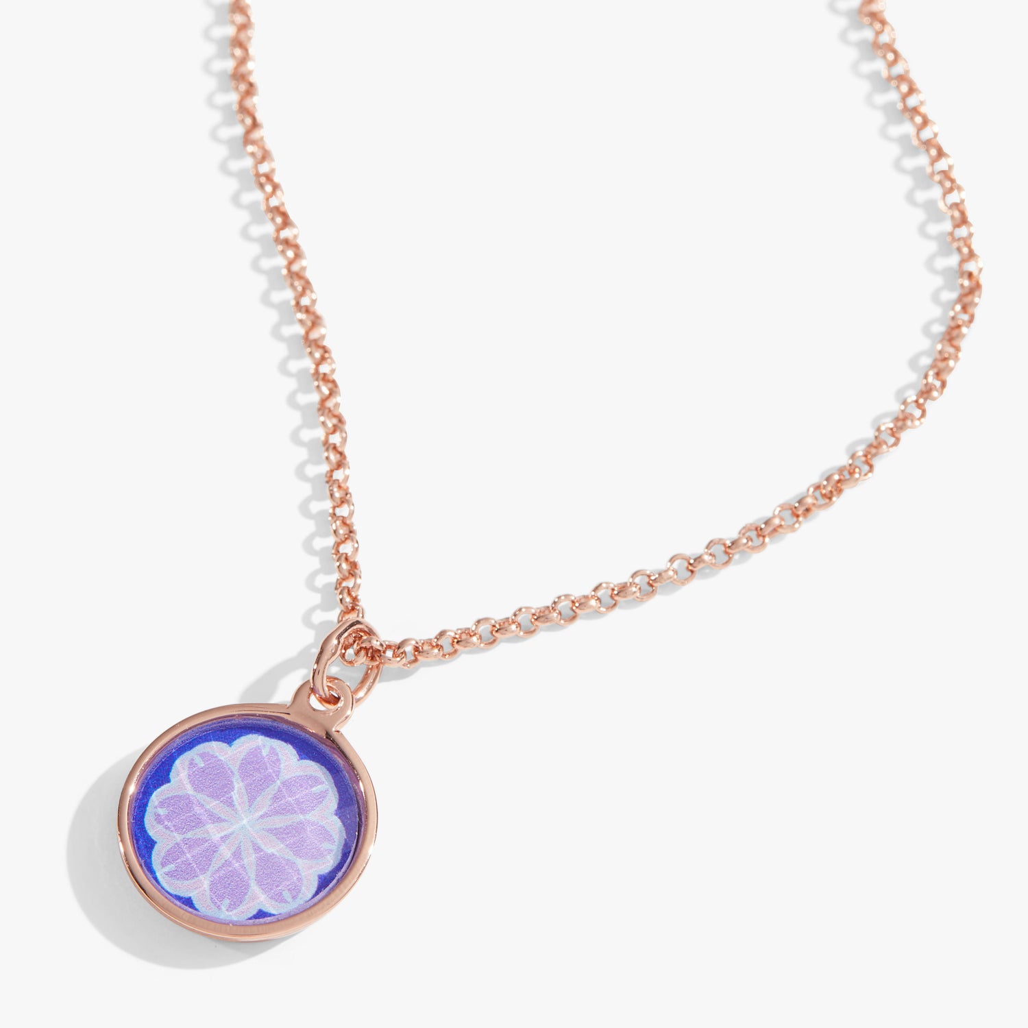 Crystal Healing Love Necklace, Adjustable