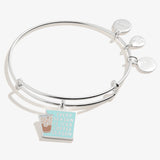 Every Season is Iced Coffee Season' Charm Bangle Bracelet