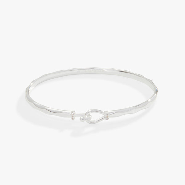 Alex and Ani Faceted Hook Tension Bracelet