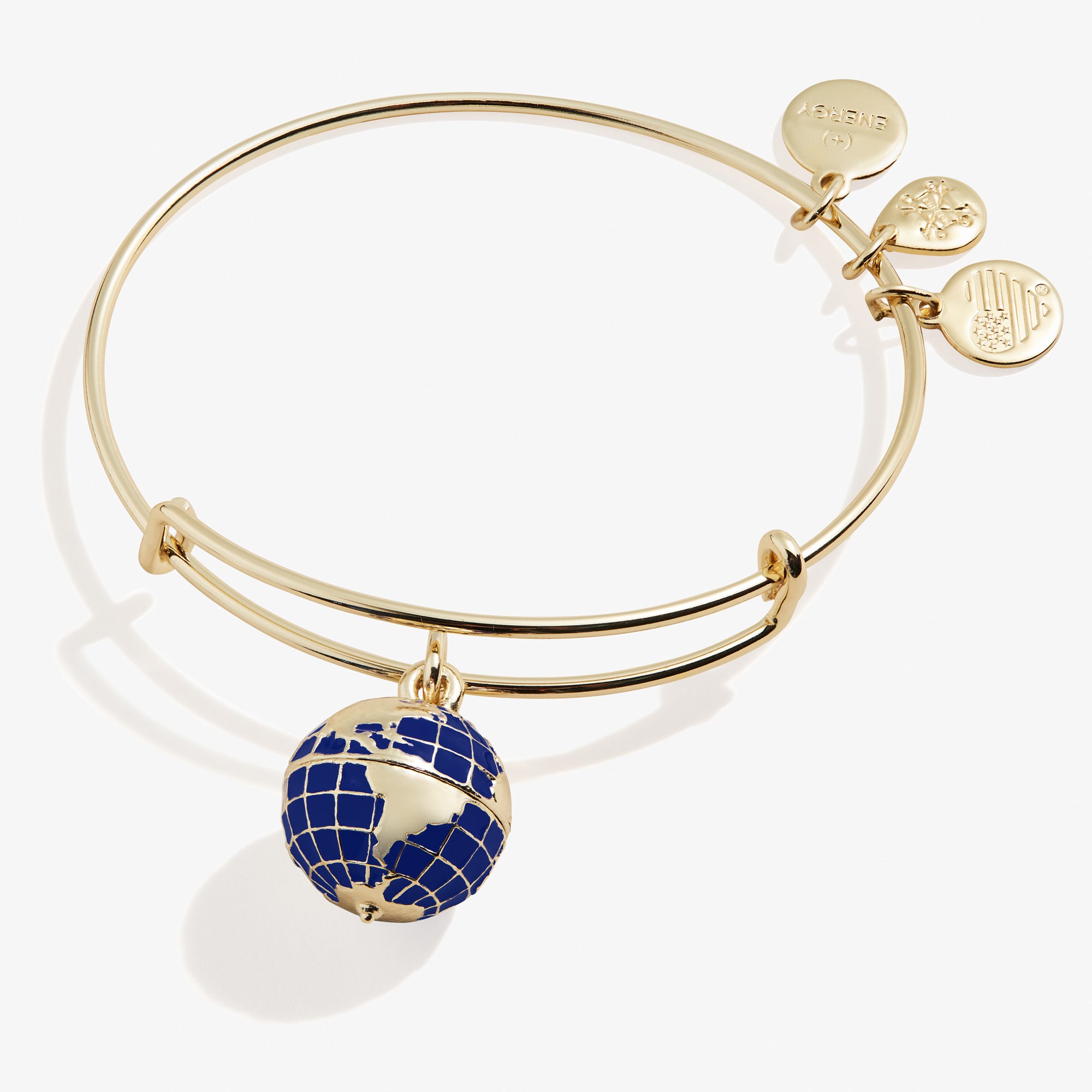 Globe Charm Bangle Bracelet Alex and Ani – ALEX AND ANI