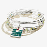 'Gnome for the Holidays' Charm Bangles, Set of 3