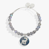 Harry Potter™ Stag Patronus Beaded Charm Bangle