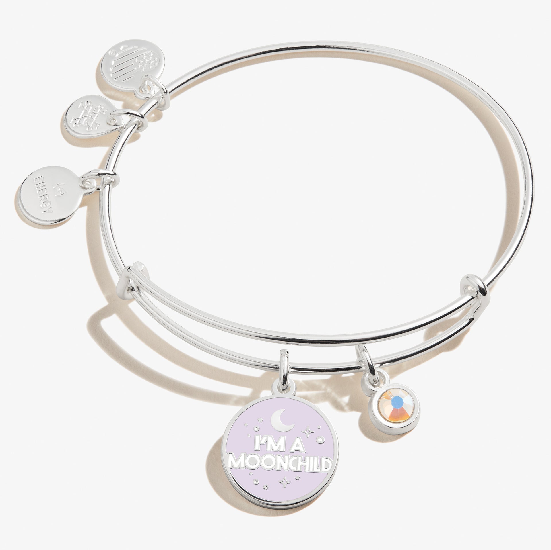 I'm a Moonchild' Duo Charm Bangle – ALEX AND ANI - Main Image