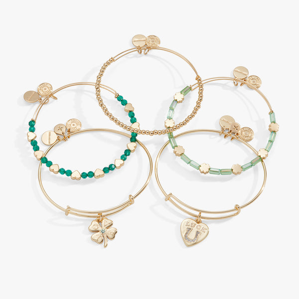 Bracelet Set Alex And Ani Luck Bracelet Van Cleef Clover Necklace