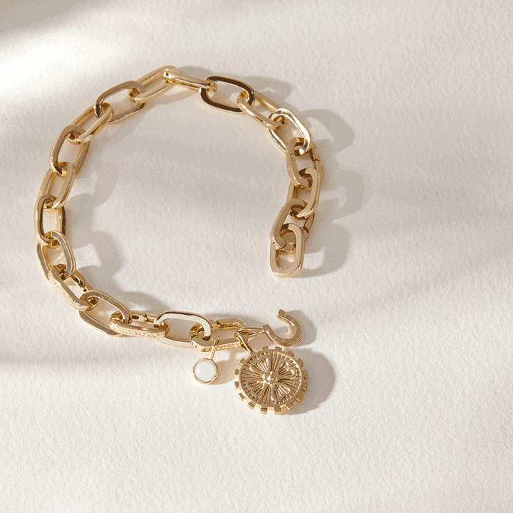 Love and Luck Multi-Charm Bangle