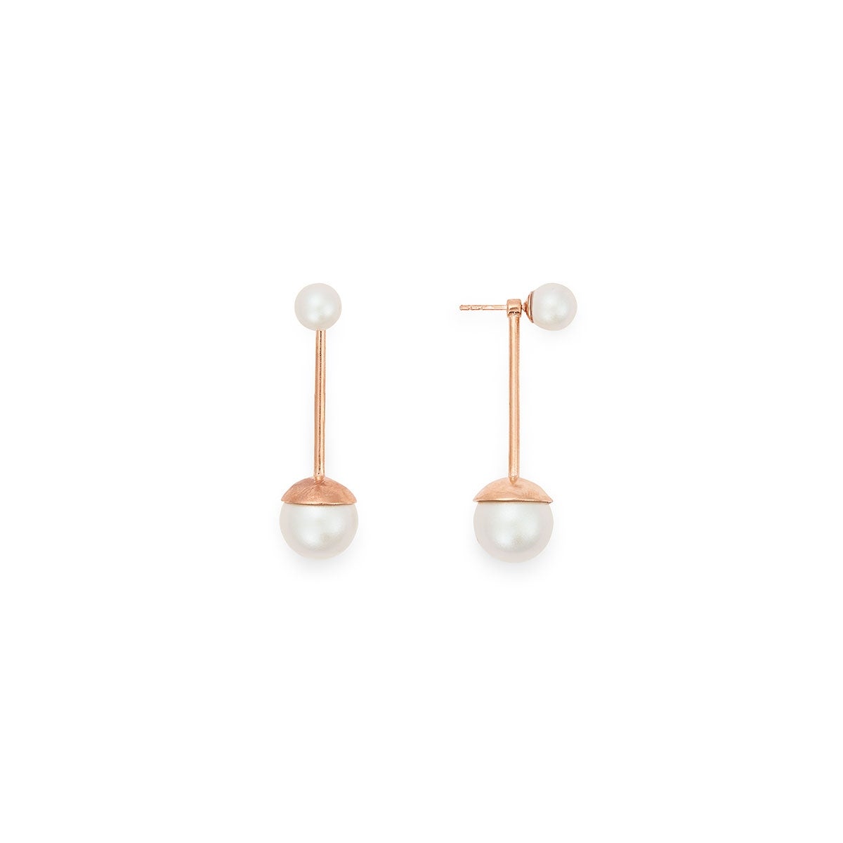 14kt Rose Gold Over .925 Sterling Silver