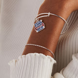 'Puppy Kisses + Holiday Wishes' Charm Bangle
