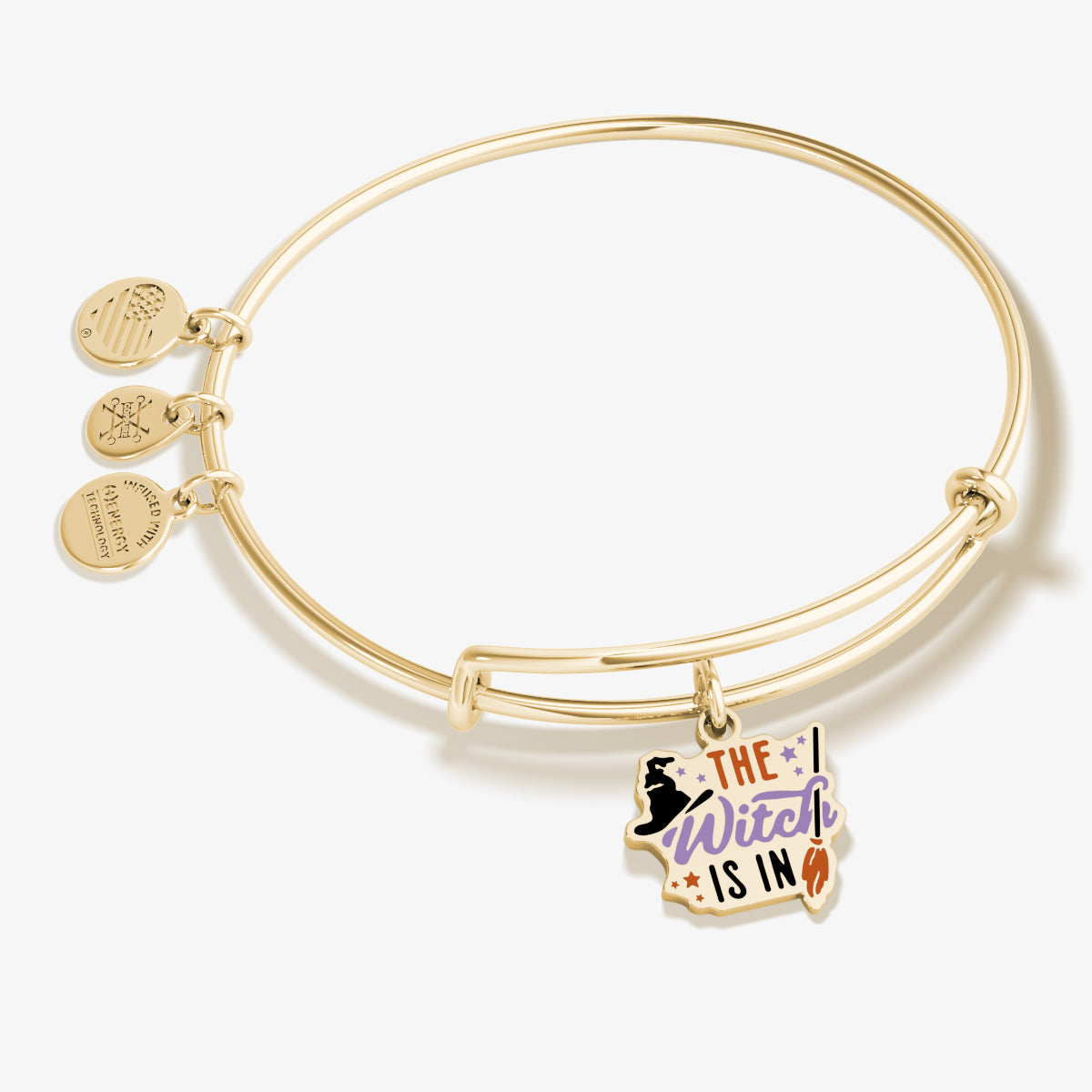 'The Witch Is In' Charm Bangle Bracelet