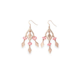 Coral Spearhead Earrings