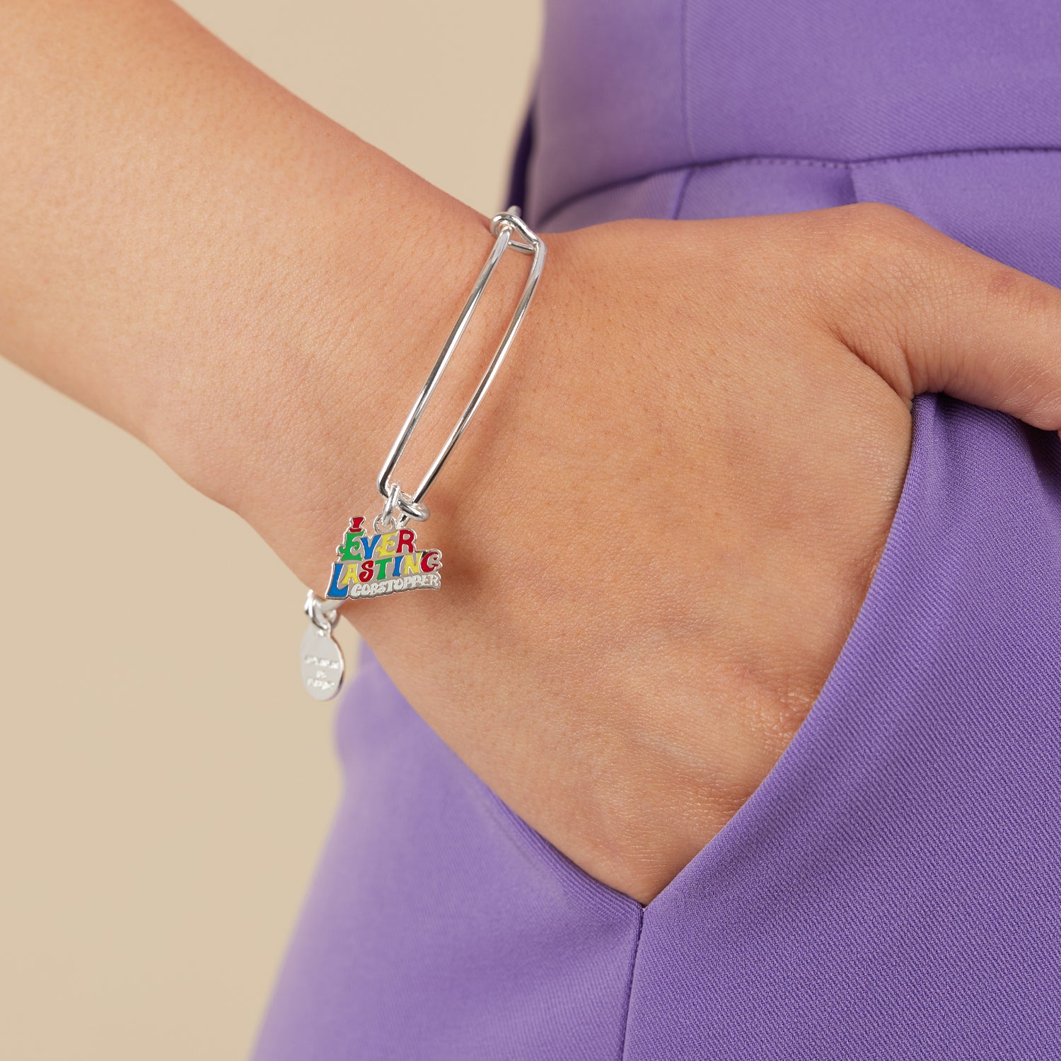 Willy Wonka 'Ever Lasting Gobstopper' Charm Bangle