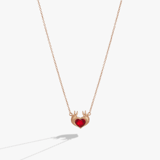 Grinch_Heart-in-Hands-Necklace Shiny Gold