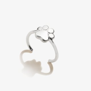 Paw Print of Love Ring, Sterling Silver, Alex and Ani
