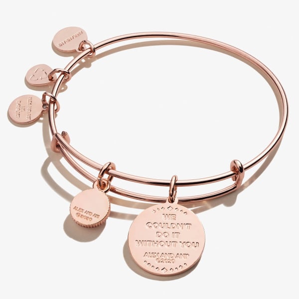 Frontline Warrior Duo Charm Bangle, Color Infusion