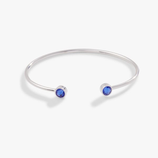 Sapphire & Diamond Halo Bracelet - Safian & Rudolph Jewelers