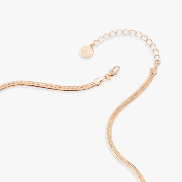 Herringbone Thin Chain – Alex Mika Jewelry